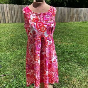Jude Connally paisley print dress w/ pockets